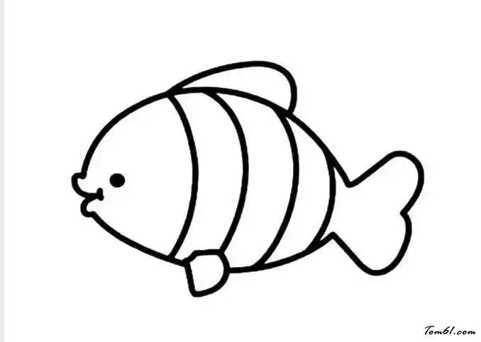 简笔画神仙鱼幼儿园