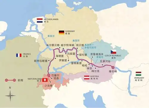 大家都知道莱茵河长,流经六个国家,是哪六个国家呢?