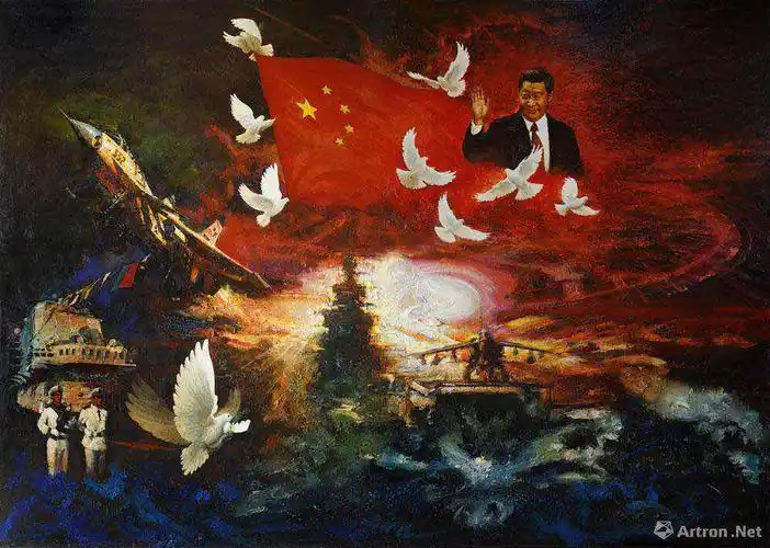 展望2017;王海力精品油画——《中国梦 强军梦》系列