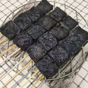 黑色臭豆腐串臭豆腐大串臭商用油炸铁板臭豆腐烧烤串20串包