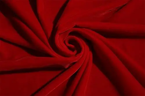 直销天鹅绒密丝绒面料 定制酒红色会议桌背景舞台阻燃幕布 批发