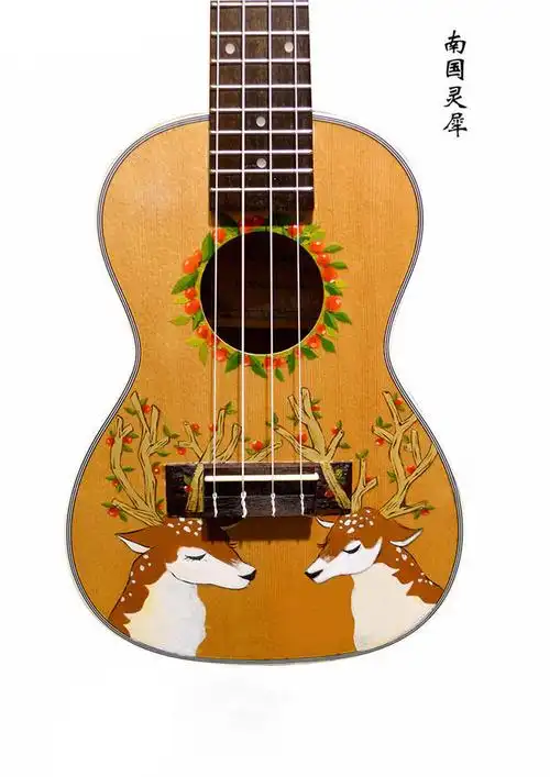 我的小尤我做主|彩绘尤克里里diy