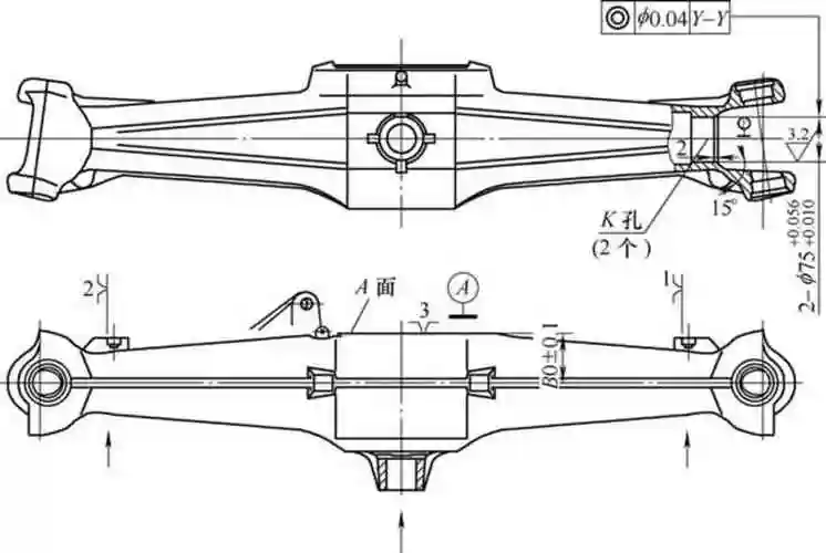 kc65型轮式拖拉机前驱动桥桥壳生产线改进