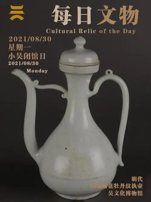 每日文物雪肤花貌明代白釉执壶精粹