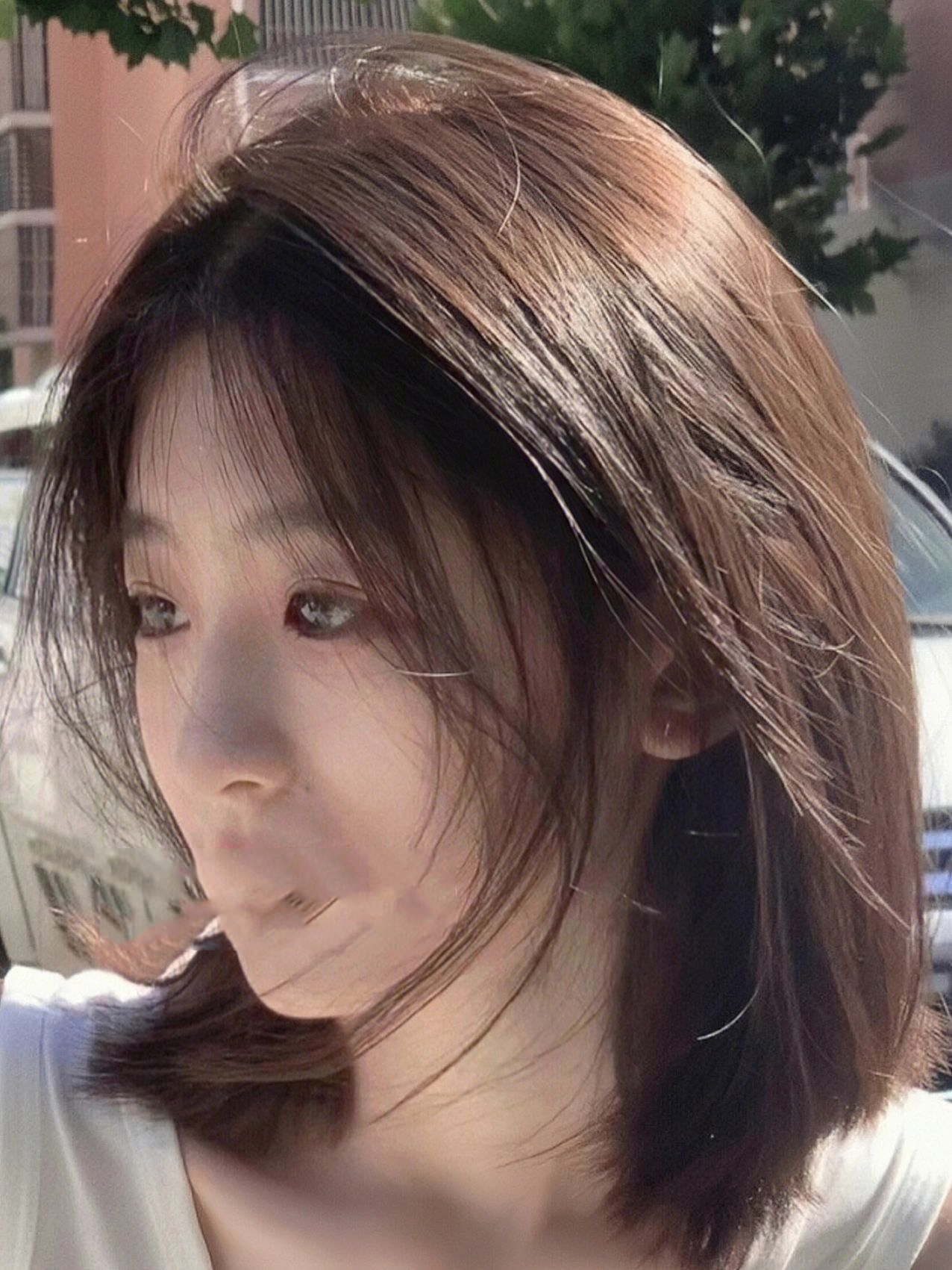 超级适合圆脸,方脸,国字脸女生的锁骨发发型  ————94给大家推荐