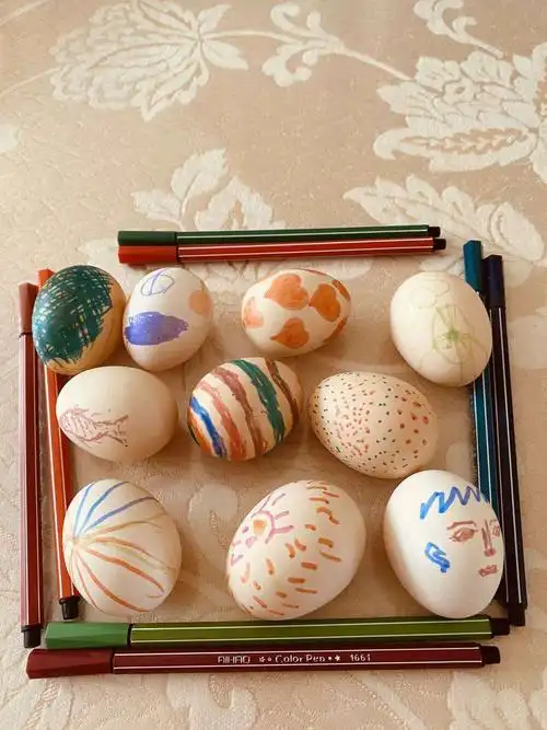 《双语幼儿园艺术教育》――鸡蛋绘画玩法,惊呆了!