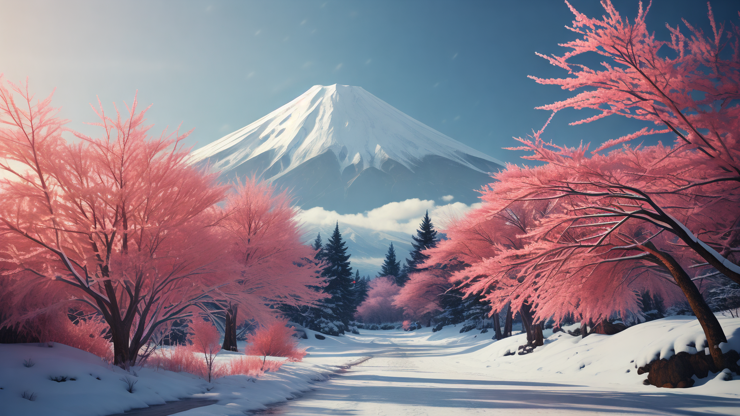 91日系富士山壁纸大放送!