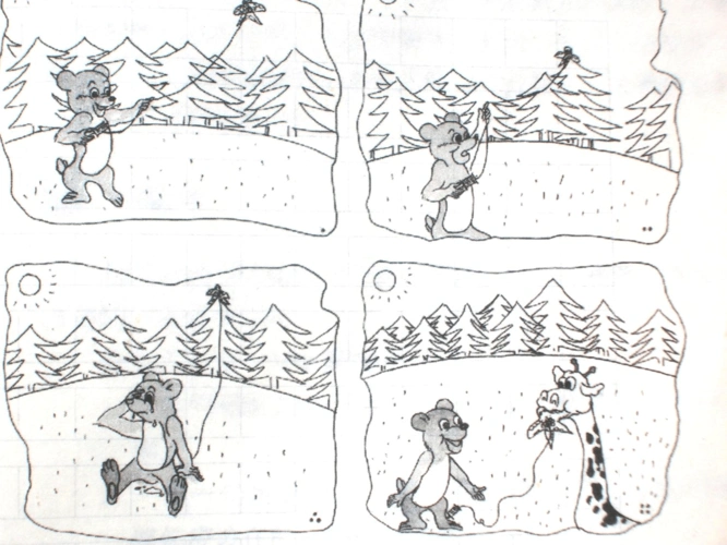 小学二年级看图写话练习