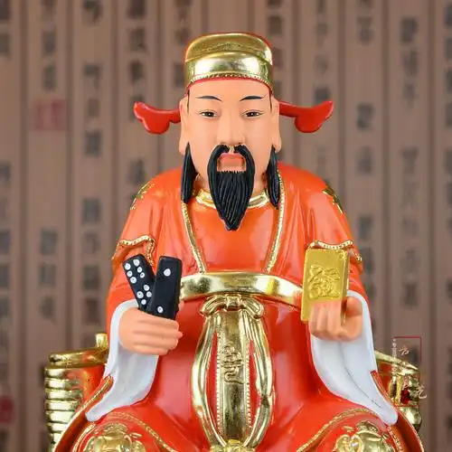 赌神神像赌神像韩信爷像偏财神赌神赌王像树脂道教供奉风水摆件