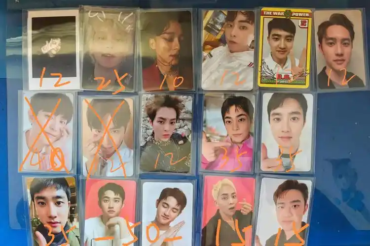 exo小卡!#exo #小卡 #追星 #边伯贤 #朴灿 - 抖音