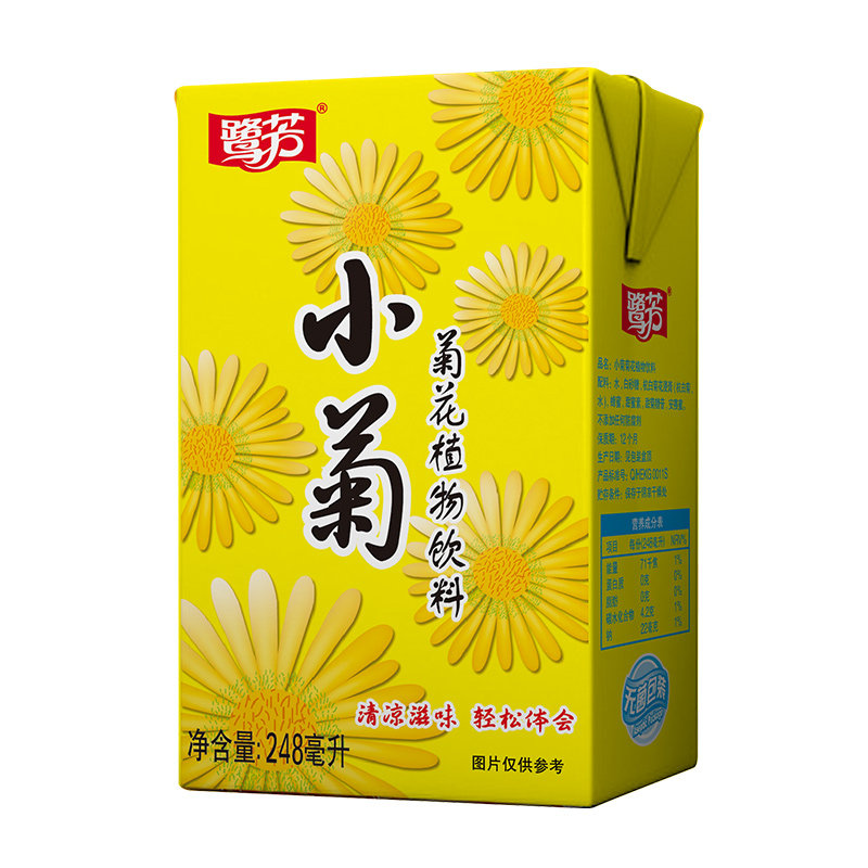 惠尔康鹭芳小菊花茶冬瓜茶凉茶蜂蜜杭白菊配餐夏季清凉饮料16盒装