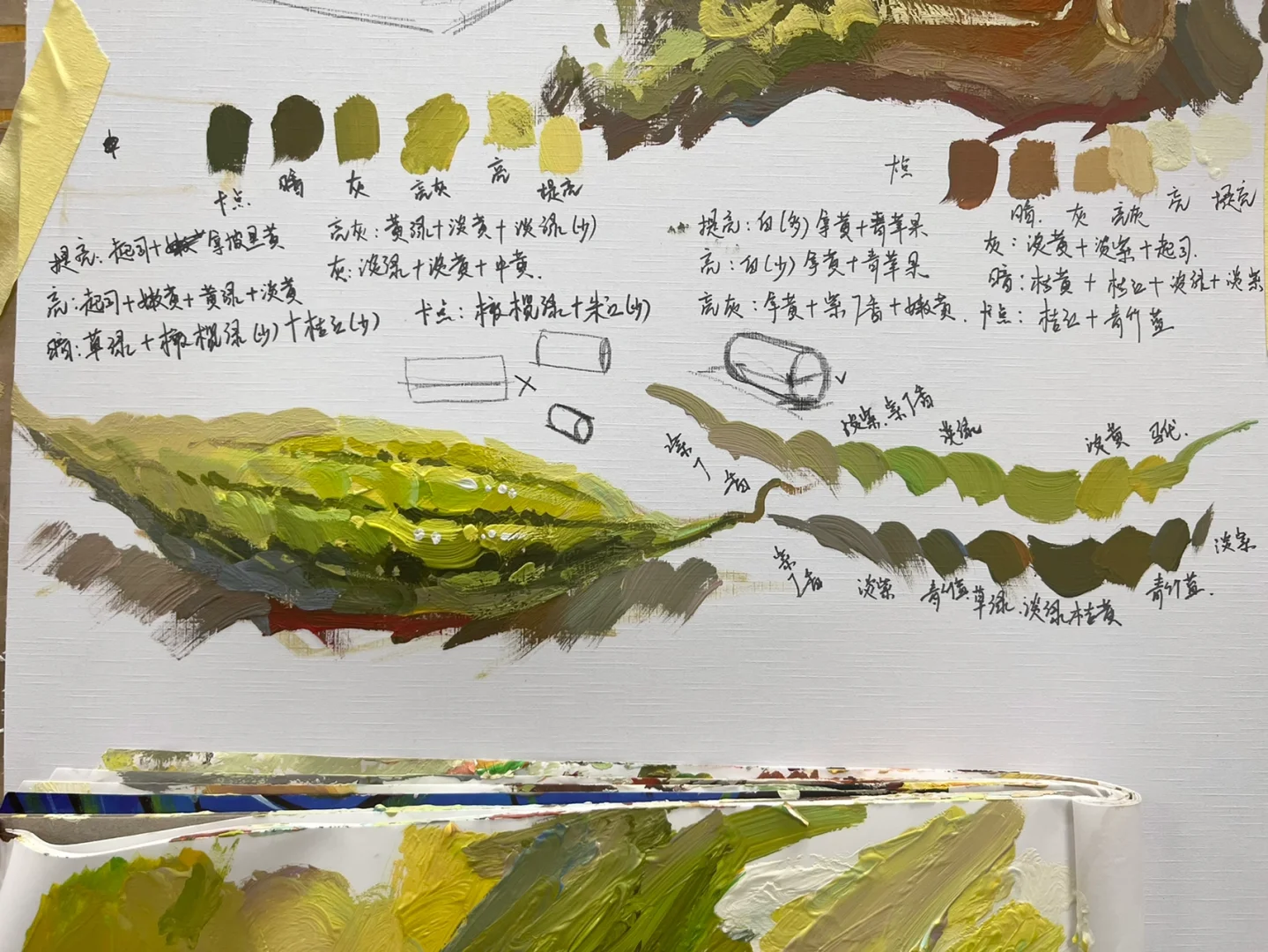 苦瓜步骤和调色教程