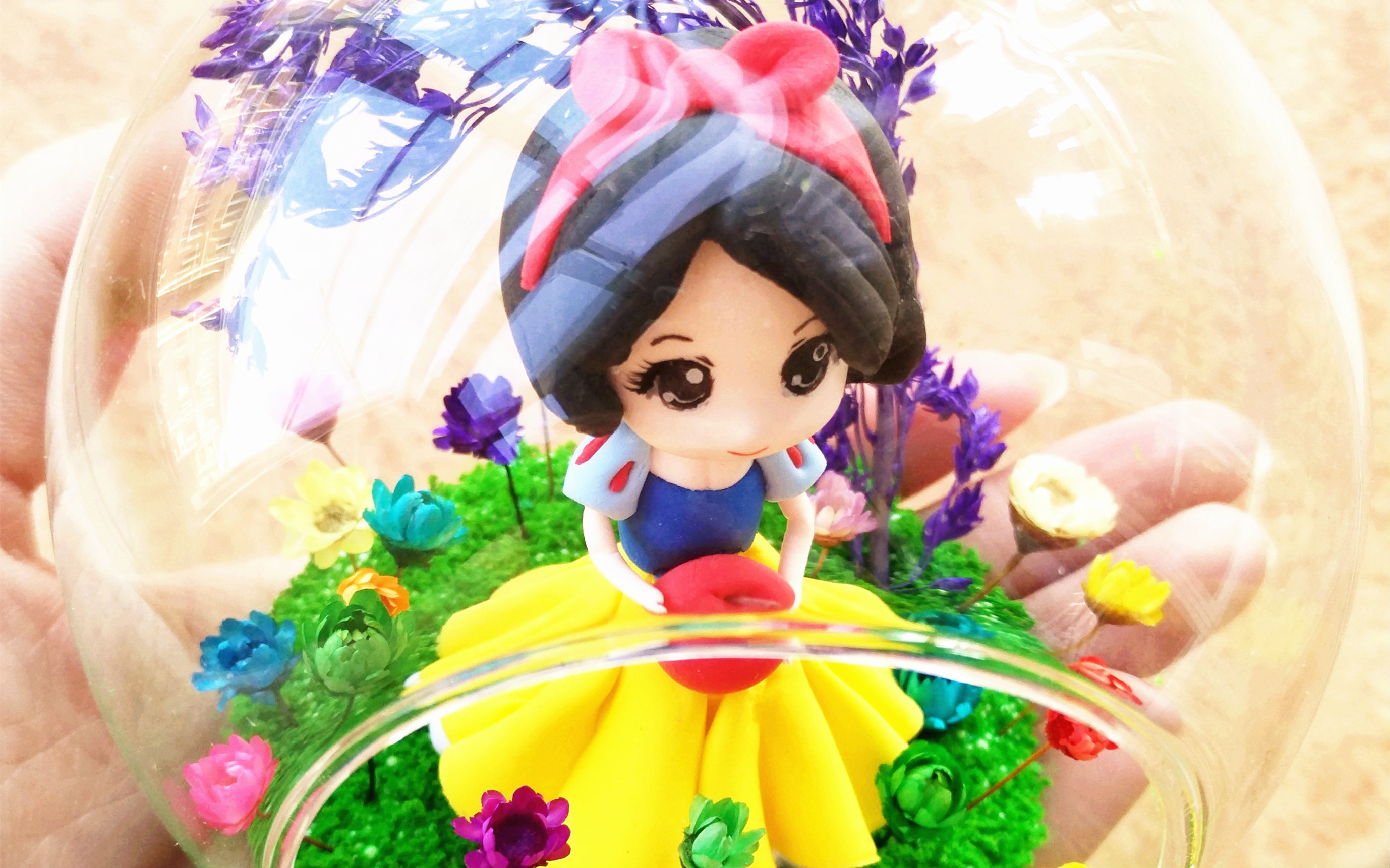 超轻粘土【白雪公主】粘土教程-小珺yo_哔哩哔哩_bilibili