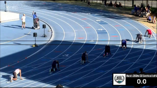 今天凌晨tomjones田径邀请赛男子200米奥运组谢震业跑出20秒16的成绩