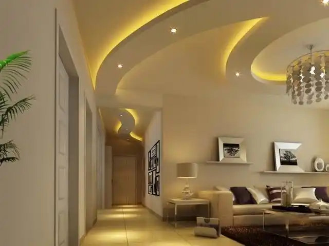 简单异形客厅吊顶装修效果图_欧式客厅吊顶装修效果图_客厅吊顶装修