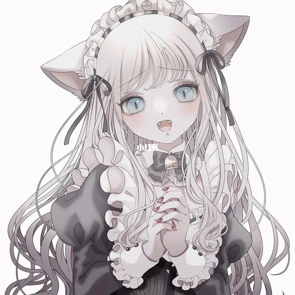 猫耳少女动漫头像