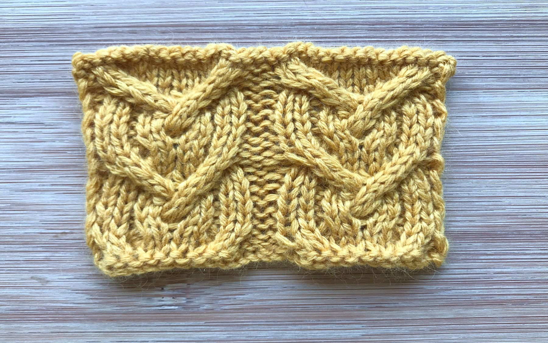 【轻描编织】棒针绞花花样的编织方法,心形图案,立体密实,适合秋冬