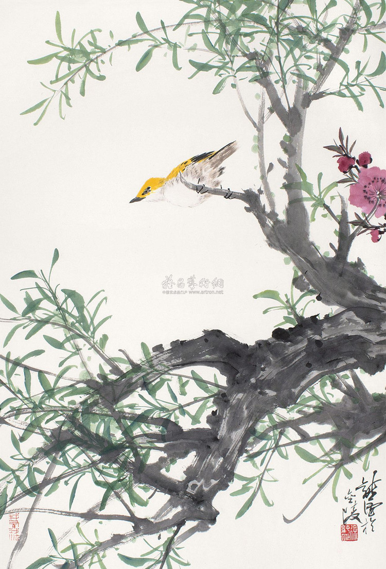 徐纯原花鸟作品欣赏