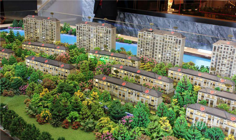 一般来说,沙盘是一个缩小版的小区.