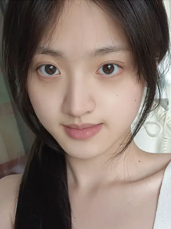 为什么有些女生素颜比化妆还好看?_安姐_美女_发型