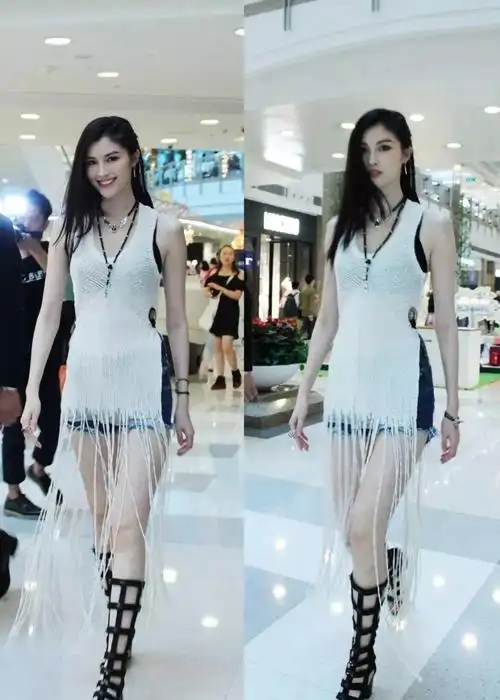 高一时,何穗身高就达到了178cm,很多人见到她都说,这么高,身材又这么