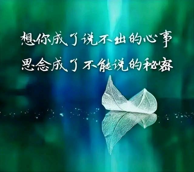 牵挂一个人,是分分秒秒的思念,是日日夜夜的期盼.