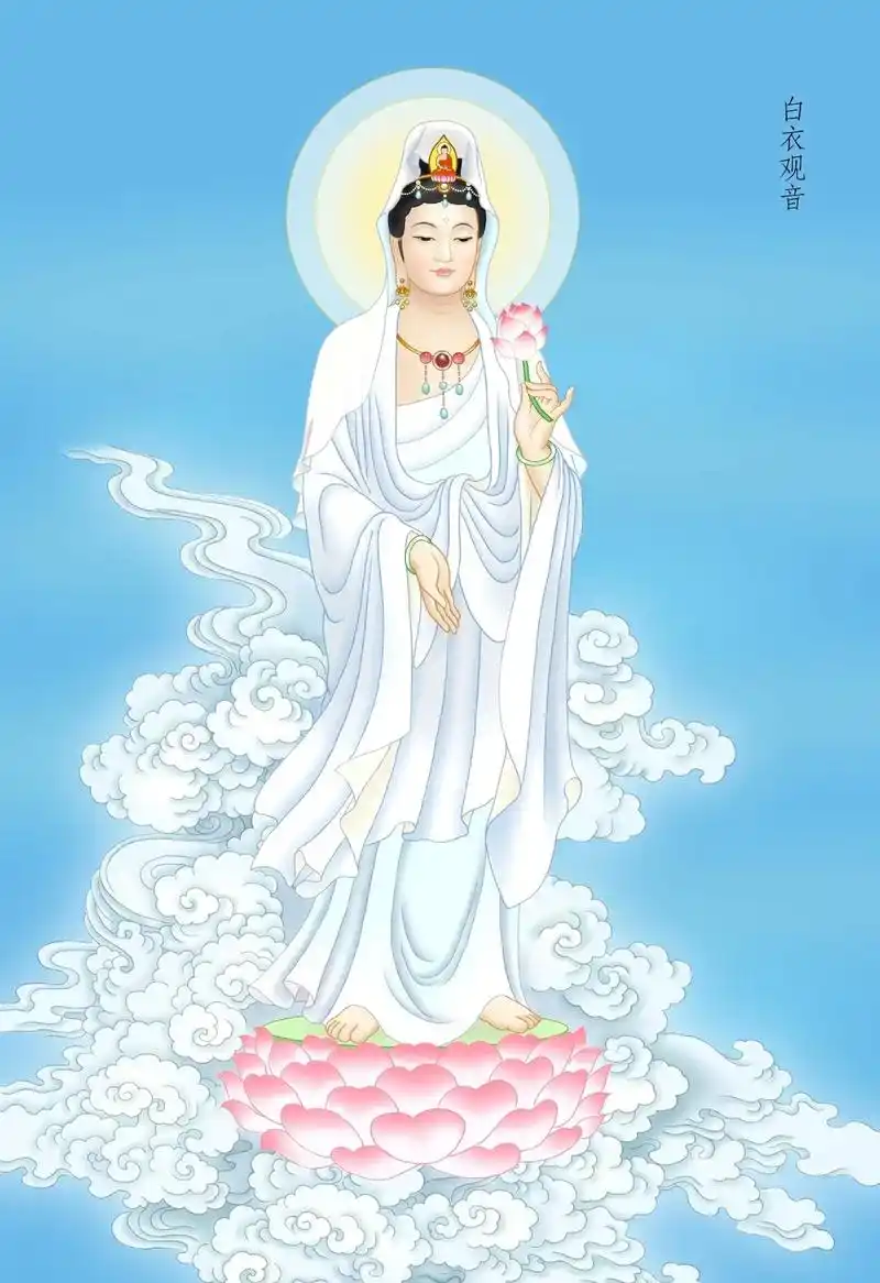 今天分享观世音菩萨三十三圣像,愿见圣像者悉皆心生欢喜,吉祥如 - 抖