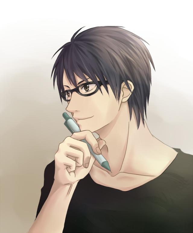 戴眼镜的男生好帅,气质好好