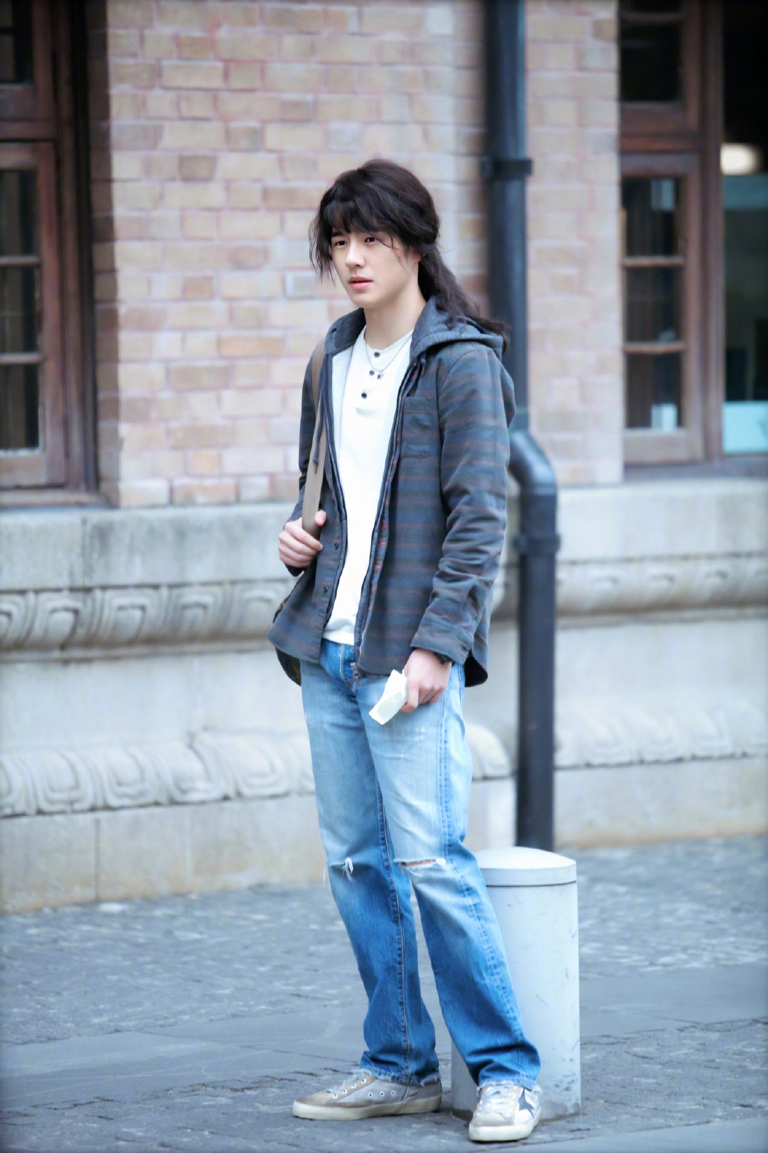 刘昊然这日系长发,真的太好看了!