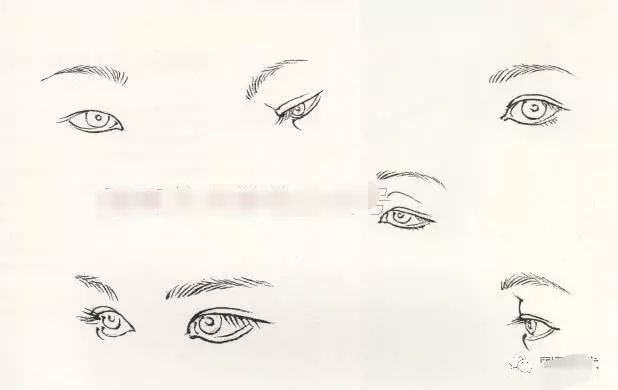 眼睛是面部最重要的器官,因为它不仅传达人物的感情,情绪,通过它琮会