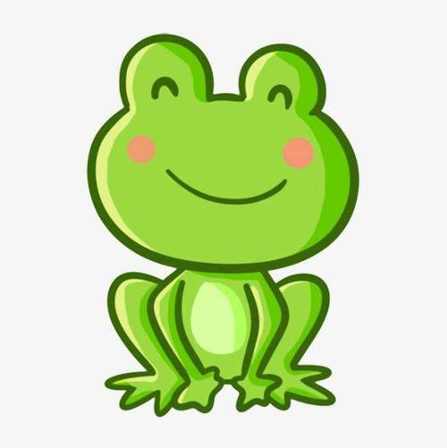 卡通动物小青蛙简单可爱的青蛙简笔画带颜色儿童简笔画上色教程视频