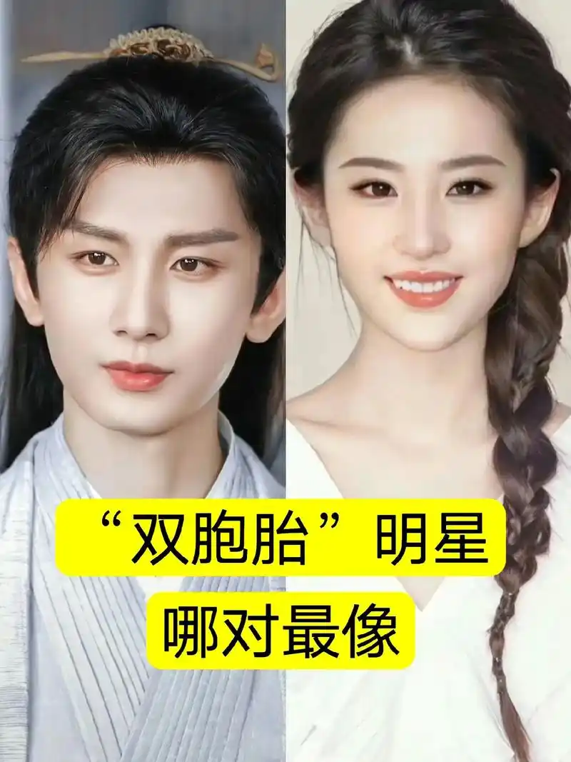 明星撞脸明星.敖瑞鹏,王鹤棣,谭松韵,赵今麦,成毅,李宏毅, - 抖音