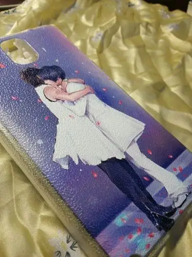 【yjlove专属】允在世纪拥抱手绘手机壳iphone4/5/6 note2/3