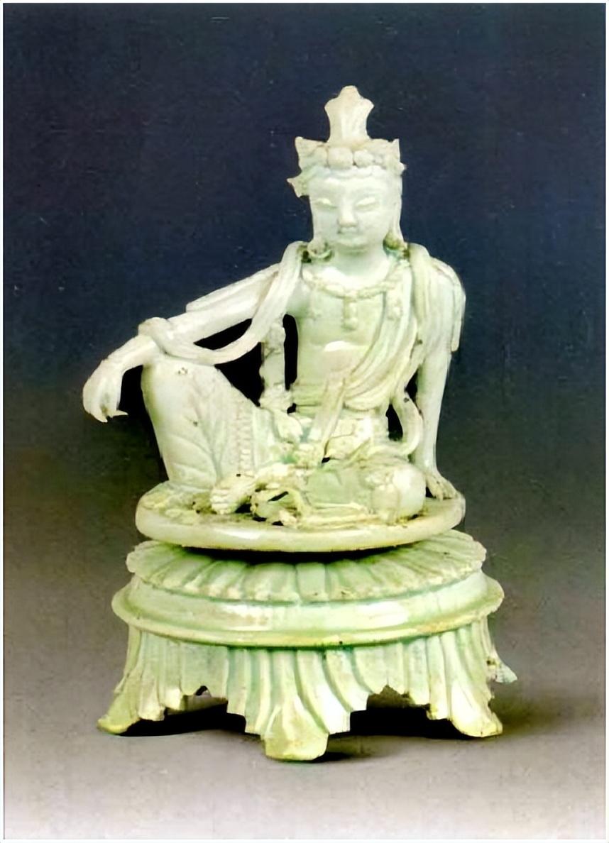 从宋元青白瓷佛造像,看瓷雕塑艺术的最高成就,造型竟如此精美!