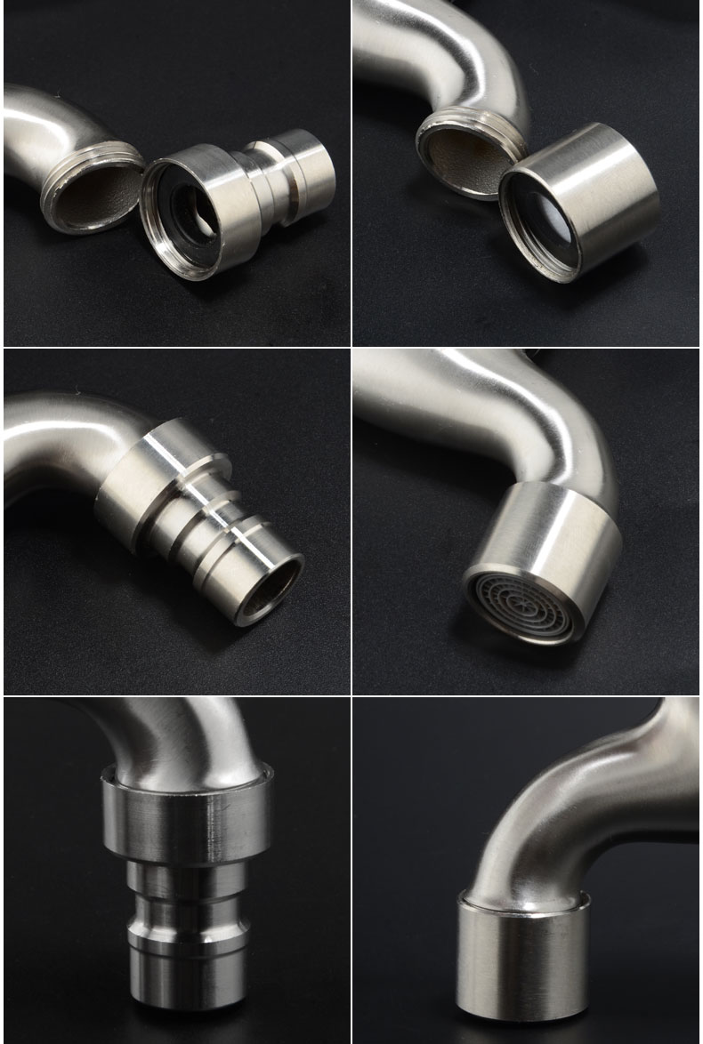 闪电发货洗衣机水龙头转接头304不锈钢龙头水嘴尖嘴网嘴转换接头工具