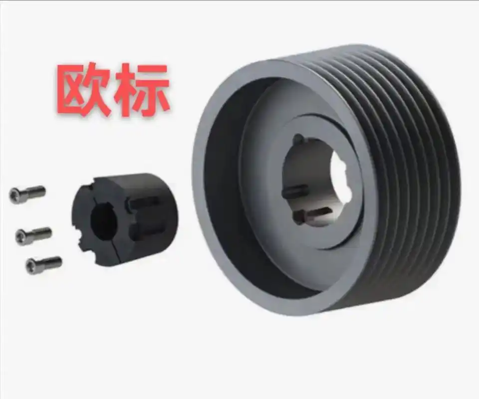 锥套皮带轮款式三步曲:欧标,美标,胀紧套,将简单方便的传动配 - 抖音