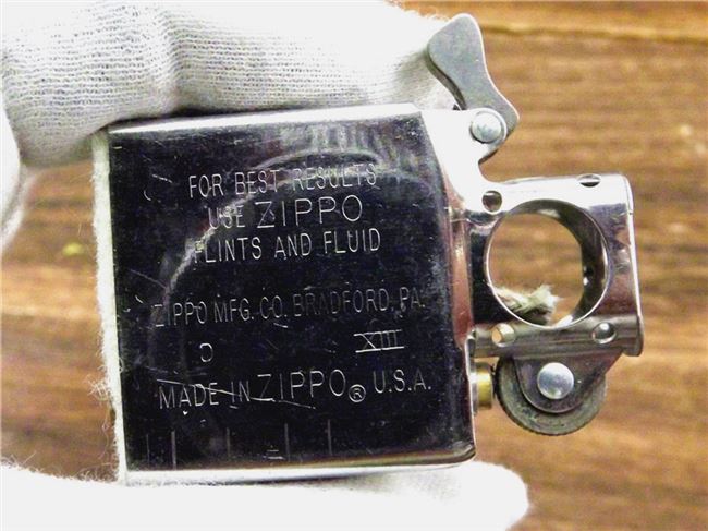 新正品烟斗北京机芯老内库存内胆全新90年代原装zippo