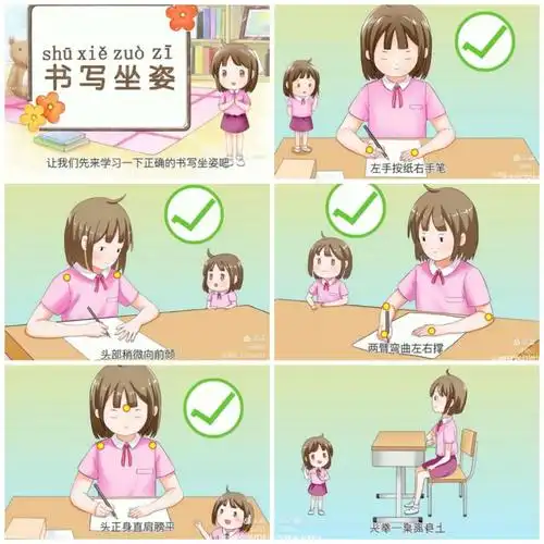 握笔姿势要求