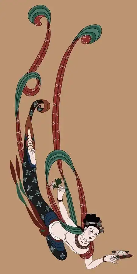 壁纸分享敦煌千年飞天舞动霓裳