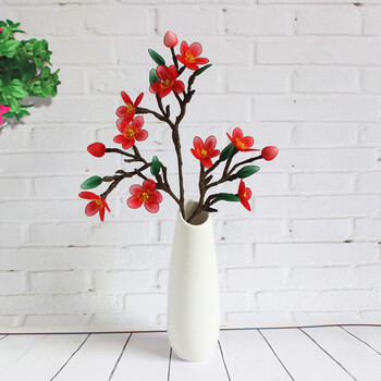 diy手工 梅花材料包包邮 非成品 丝网花丝袜花 制作新手学习包 有视频