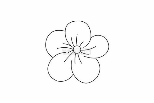 桃花简单画法桃花简单画法简笔画