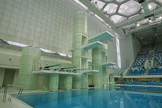 北京奥运场馆--水立方内景