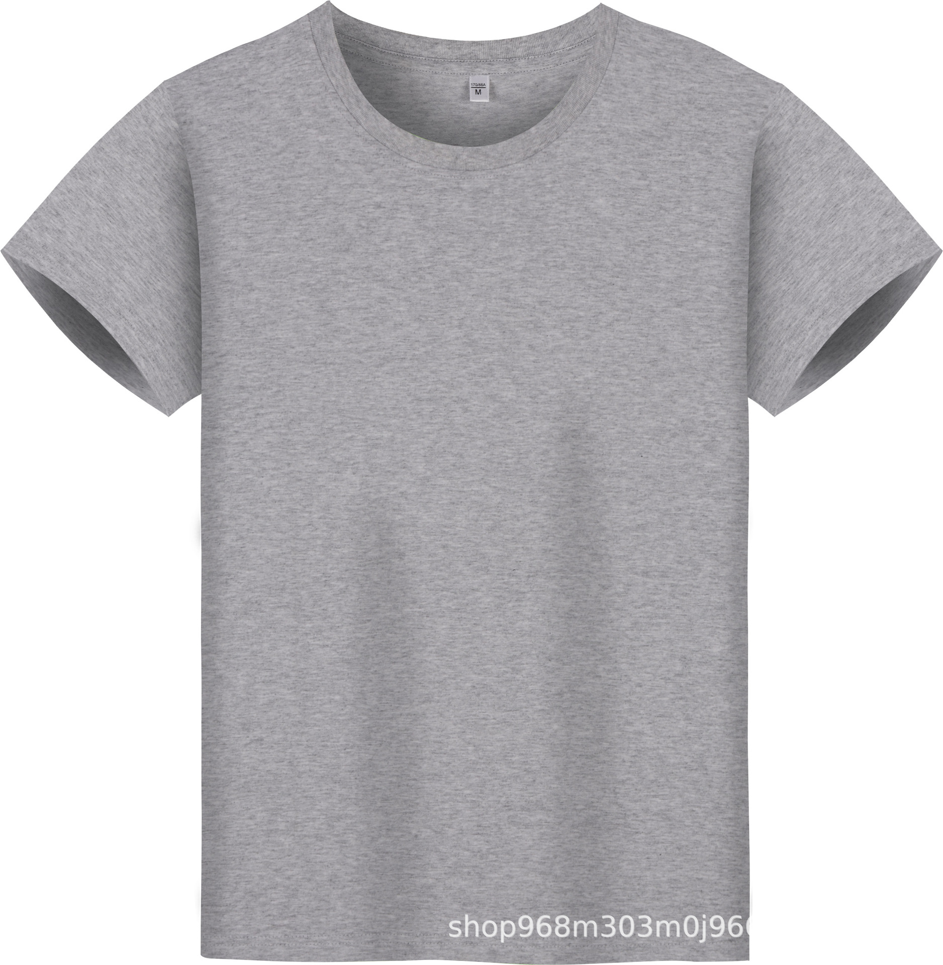 2020年男装26支t恤半袖情侣装春夏男士衣服纯色广告衫全棉班服