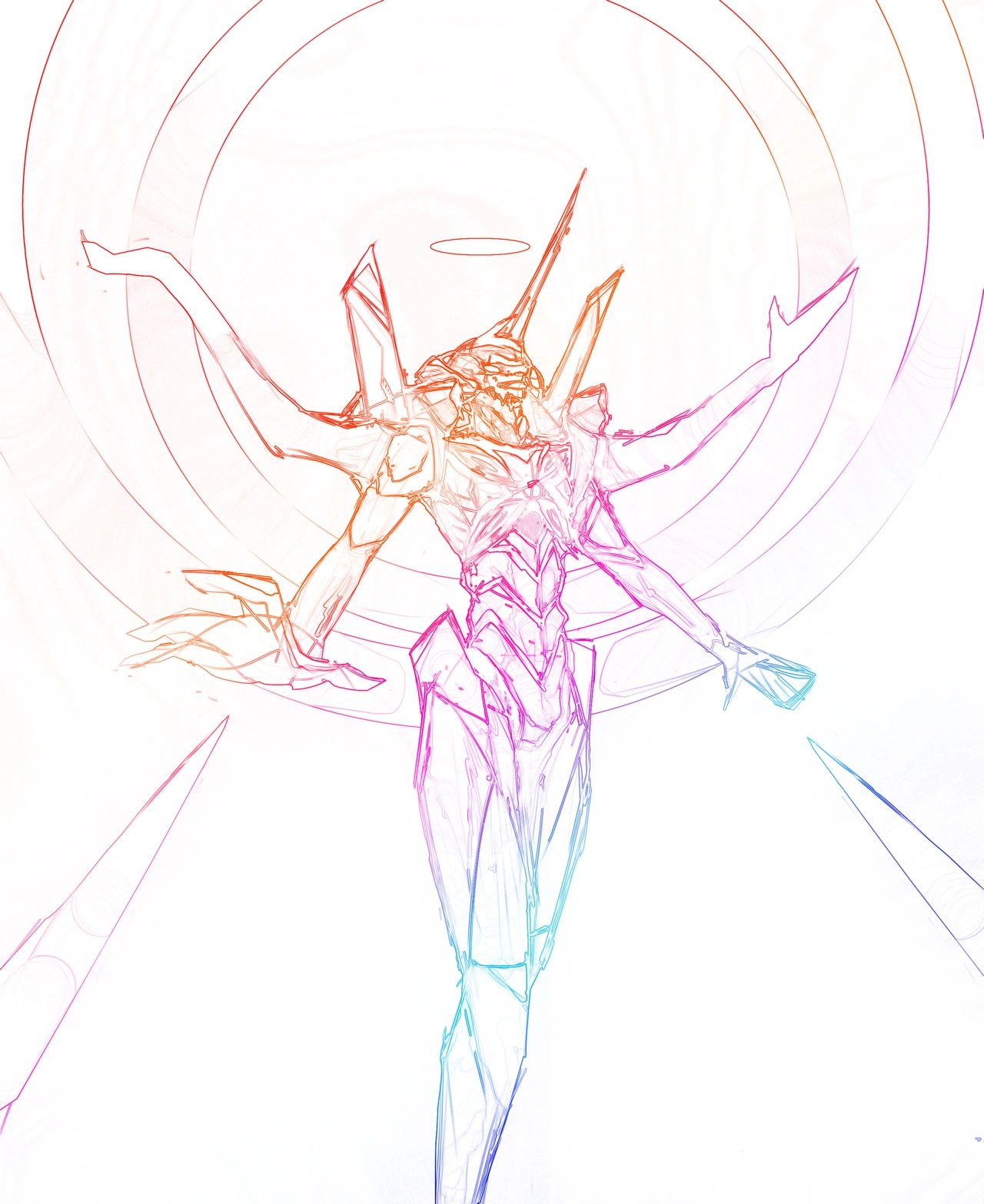 eva初号机十三号机,新世纪福音战士 新世纪福音战士同人绘画