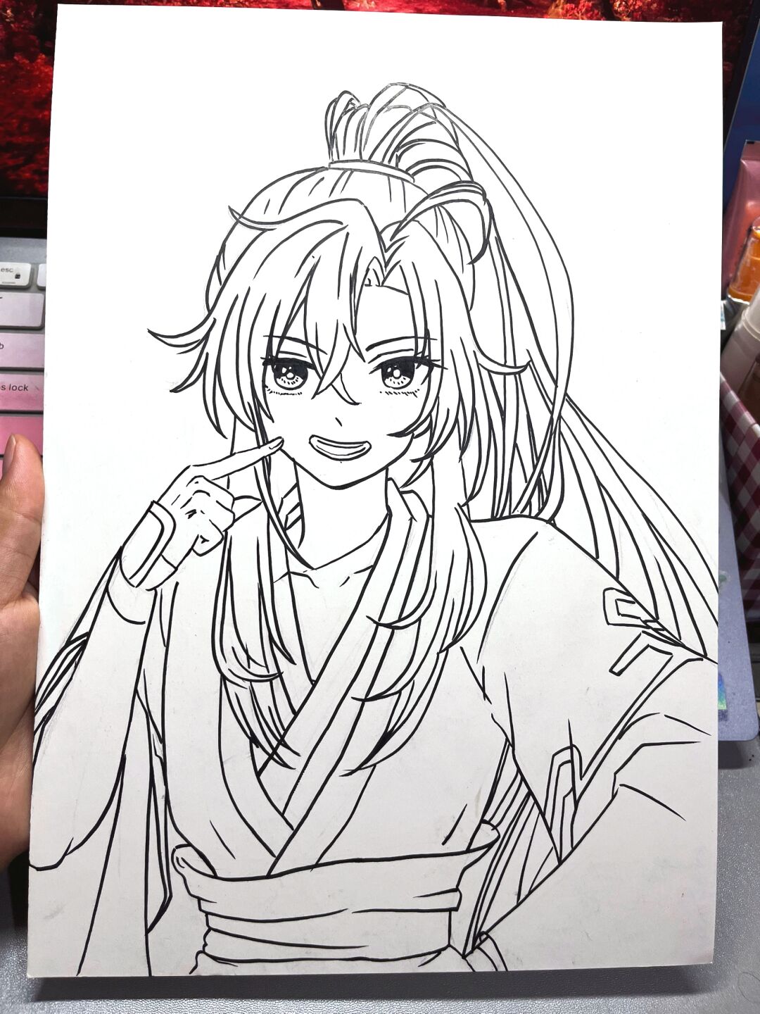 画画的日常# #画画# #简笔画教程# #魔道魔道祖师忘羡# #魔道祖饰魏