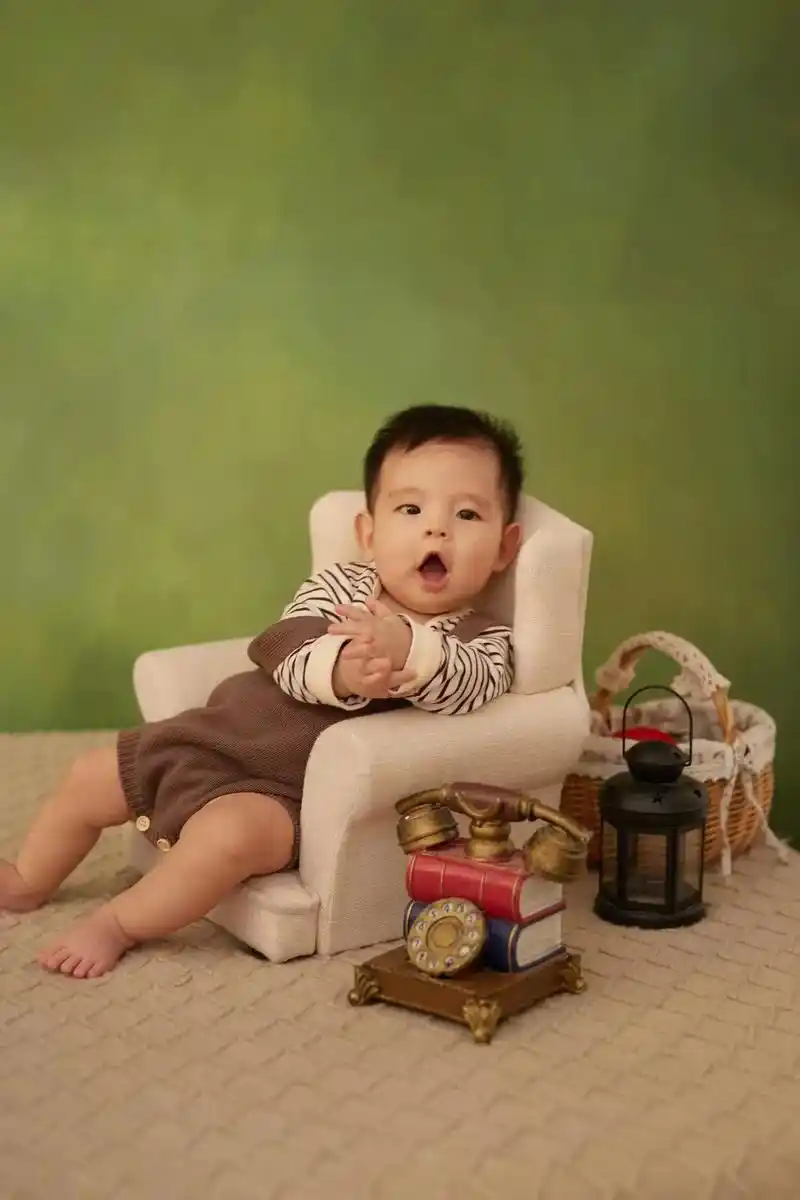 小宝贝五个月伪照片 - 用户3594484947284开心笑荣 - 抖音