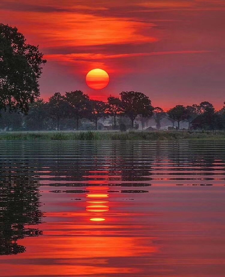 微信朋友圈背景图果然还是风景好看暖暖的色调