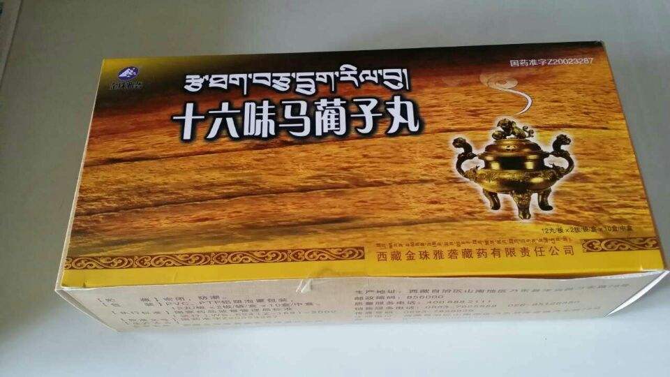 十六味马蔺子丸