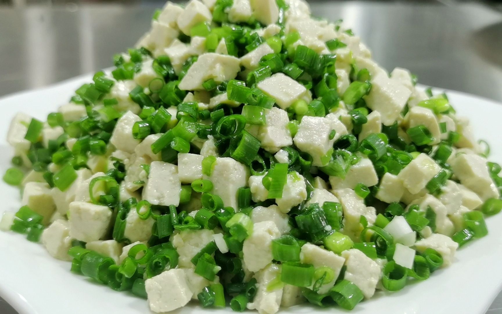 小葱拌豆腐到底要不要焯水一个小技巧清爽开胃又解腻