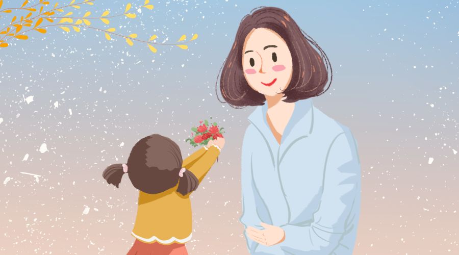 致敬,既当老师又当妈的您!母亲节快乐!